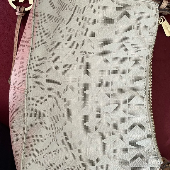 Michael Kors Monogram Shoulder Bag - Picture 2 of 7